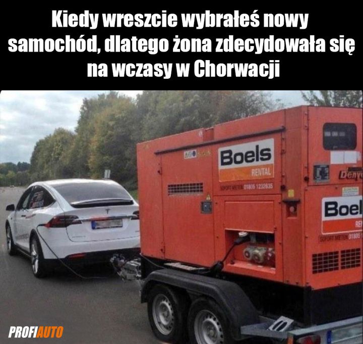 Jaki zasięg samochodu elektrycznego byłby dla Ciebie zadowalający❓#ProfiAuto #tesla #ev #evcar